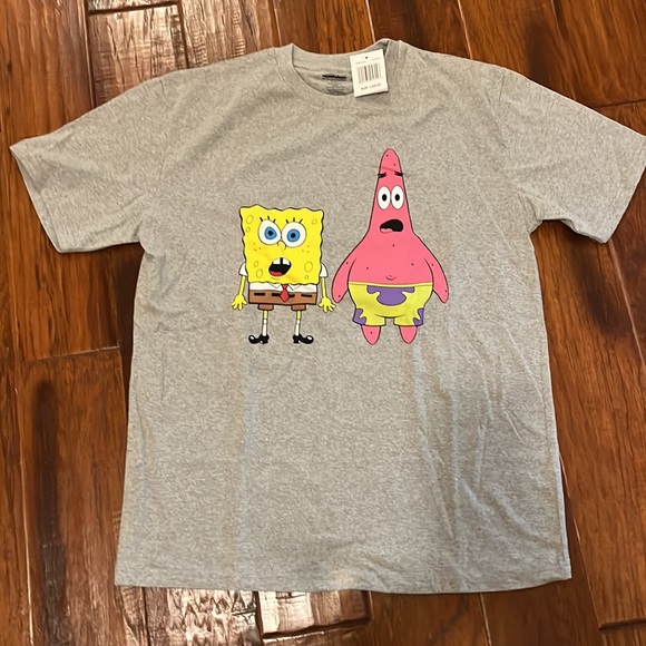 NWT SpongeBob & SquarePants TShirt & 5 Pair of Socks Set. Size L. - Picture 2 of 6